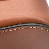 セリーヌ CELINE キュイルトリオンフ BOX ショルダー ブラウン レザー レディース ショルダーバッグ