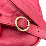 シャネル CHANEL マトラッセ 2WAY チェーンショルダー 24番台 レッド SV金具 キャビアスキン レディース ショルダーバッグ
