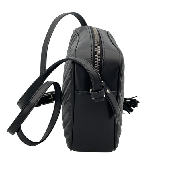 サンローラン SAINT LAURENT ルー カメラバッグ 612544 ブラック レザー レディース ショルダーバッグ