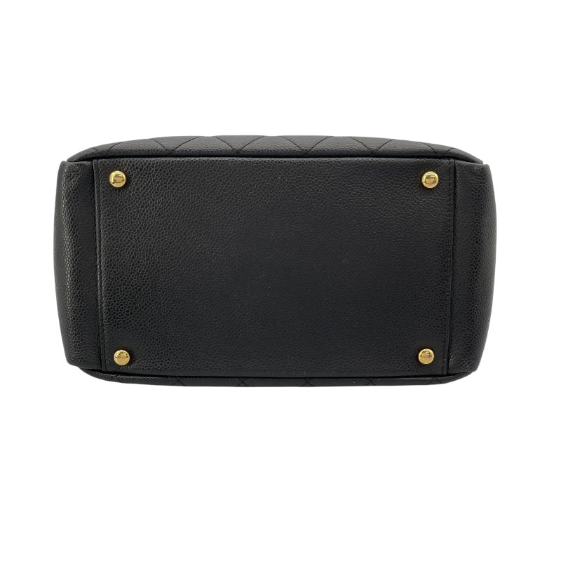 シャネル CHANEL PTT チェーントート A18004 11番台 ブラック GD金具 キャビアスキン レディース トートバッグ