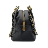 シャネル CHANEL PTT チェーントート A18004 11番台 ブラック GD金具 キャビアスキン レディース トートバッグ