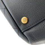 シャネル CHANEL PTT チェーントート A18004 11番台 ブラック GD金具 キャビアスキン レディース トートバッグ