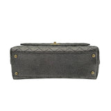 シャネル CHANEL ココハンドル29 A92991 28番台 シルバー GD金具 キャビアスキン レディース ショルダーバッグ