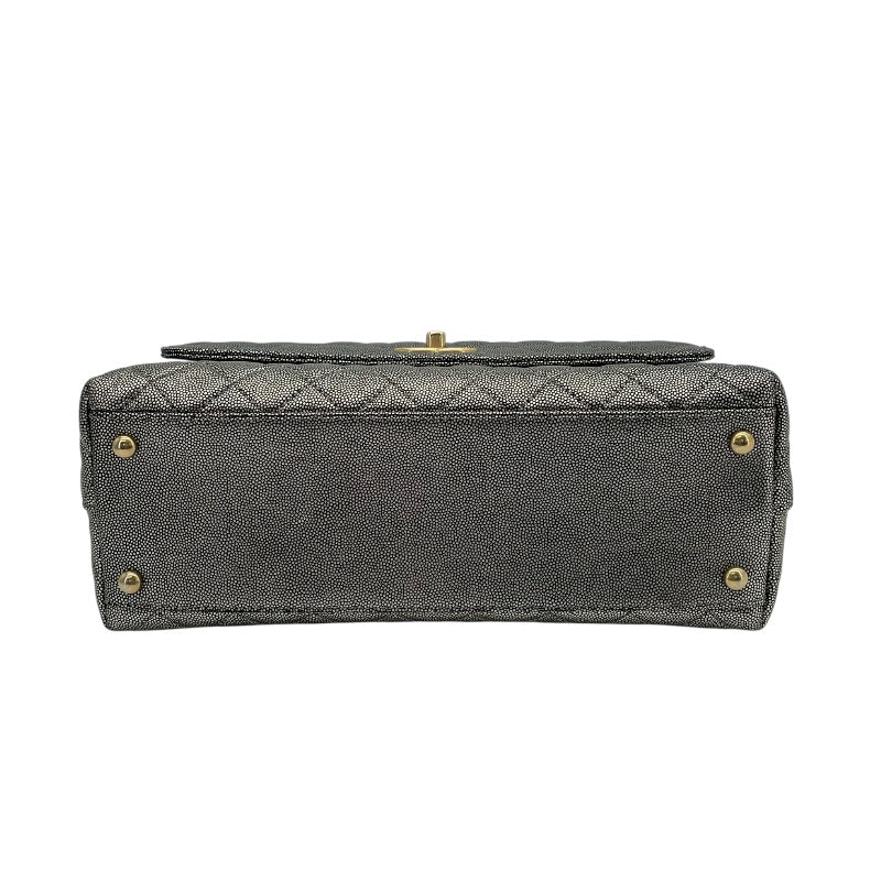 【リユース】CHANEL ショルダーバッグ ココハンドル A92991 シャネル CHANEL ココハンドル29 A92991 28番台 シルバー GD金具
