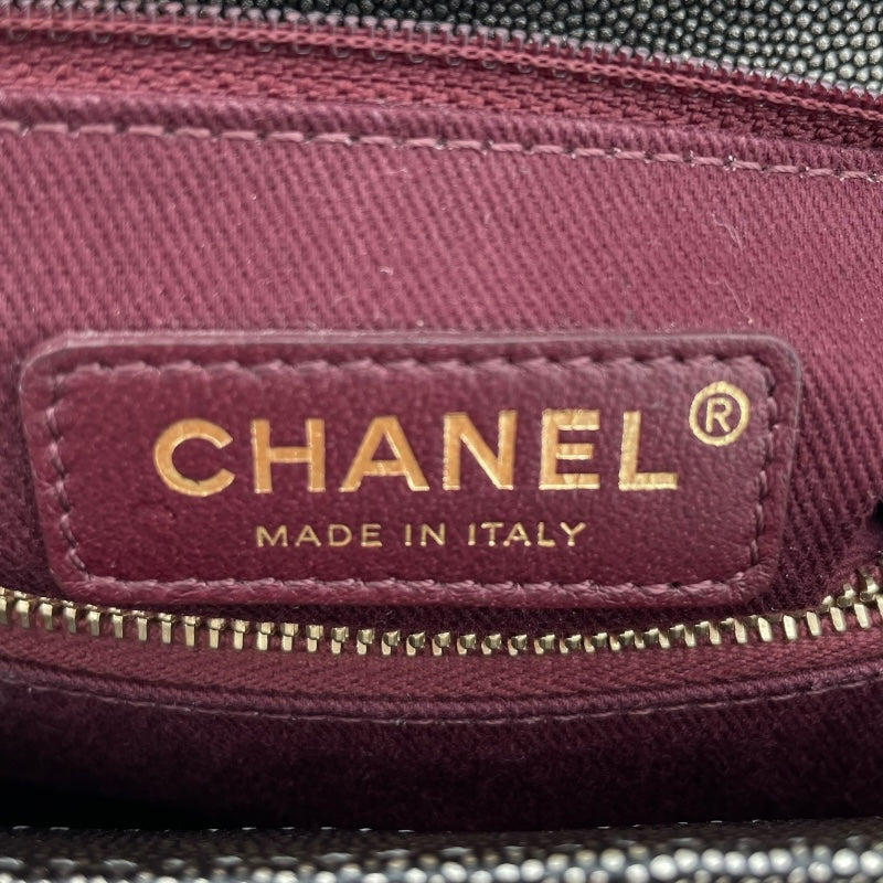 シャネル CHANEL ココハンドル29 A92991 28番台 シルバー GD金具 キャビアスキン レディース ショルダーバッグ