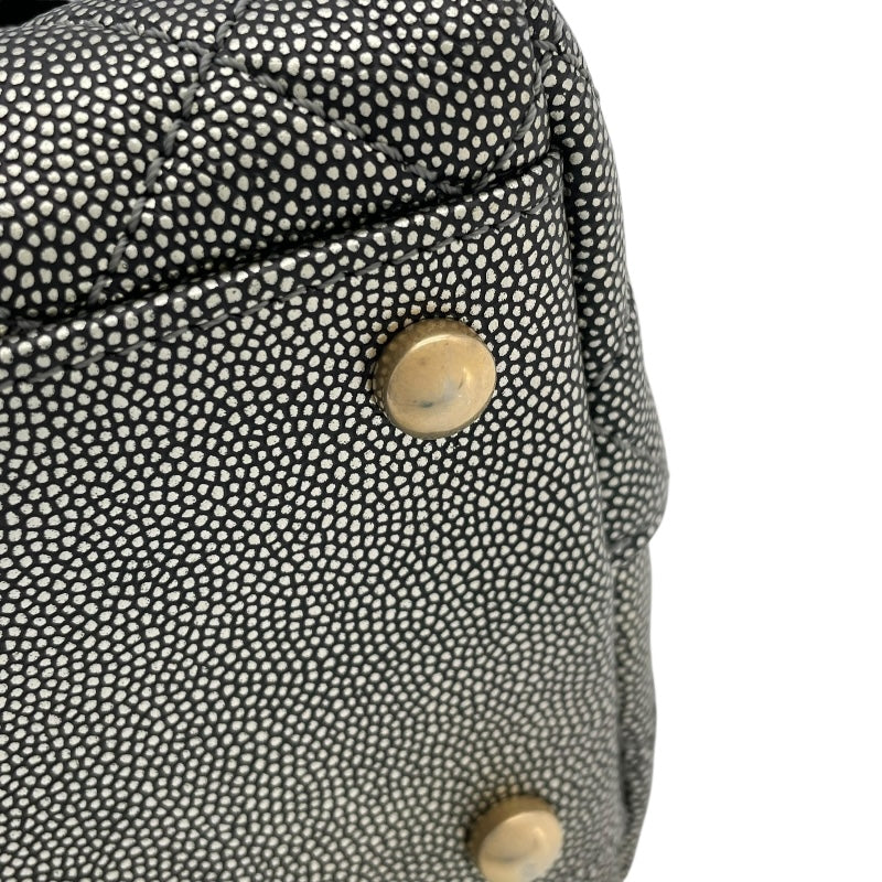 シャネル CHANEL ココハンドル29 A92991 28番台 シルバー GD金具 キャビアスキン レディース ショルダーバッグ