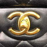 シャネル CHANEL デカマトラッセ34 A58601 ブラック/ゴールド金具 ラム レディース ショルダーバッグ