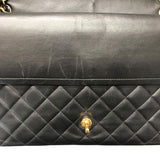 シャネル CHANEL デカマトラッセ34 A58601 ブラック/ゴールド金具 ラム レディース ショルダーバッグ