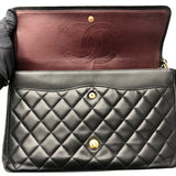 シャネル CHANEL デカマトラッセ34 A58601 ブラック/ゴールド金具 ラム レディース ショルダーバッグ
