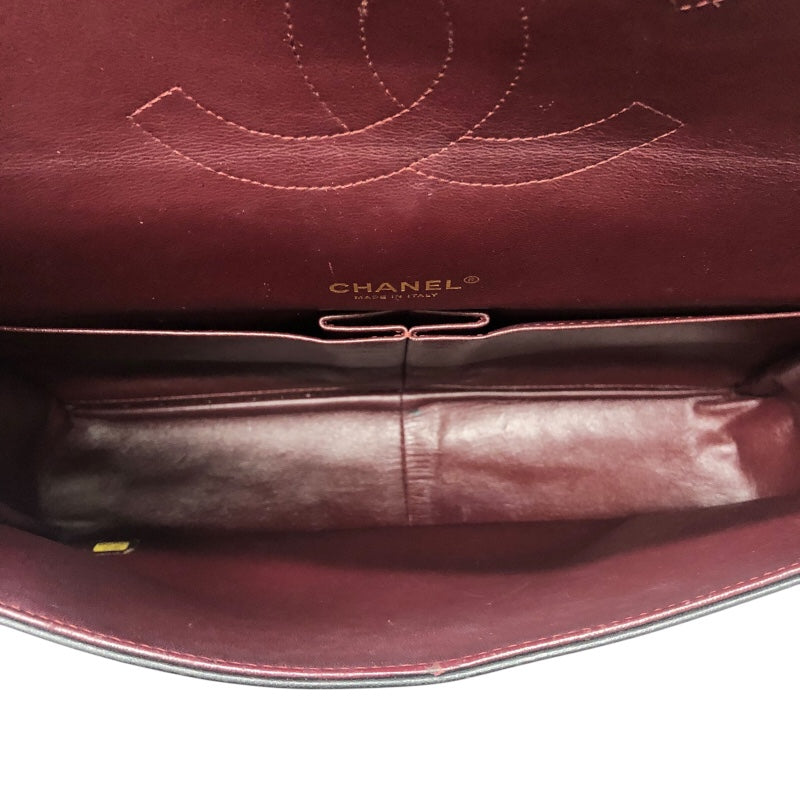 シャネル CHANEL デカマトラッセ34 A58601 ブラック/ゴールド金具 ラム レディース ショルダーバッグ