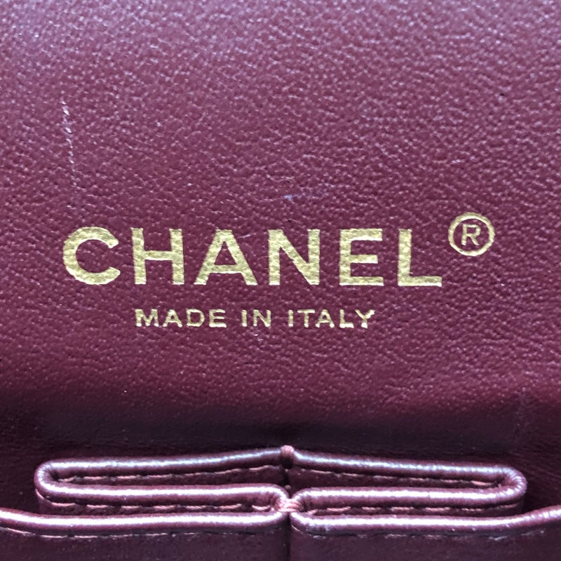 シャネル CHANEL デカマトラッセ34 A58601 ブラック/ゴールド金具 ラム レディース ショルダーバッグ