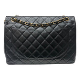 シャネル CHANEL デカマトラッセ34 A58601 ブラック/ゴールド金具 ラム レディース ショルダーバッグ