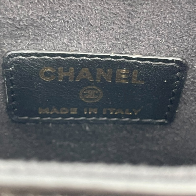 シャネル CHANEL マトラッセサングラス ショルダー 2番台 ブラック GD金具 カーフ レディース その他小物
