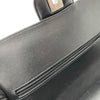 シャネル CHANEL Vステッチ チェーン ショルダー A01166 30番台 ブラック　シルバー金具 ラムスキン レディース ショルダーバッグ