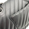 シャネル CHANEL Vステッチ チェーン ショルダー A01166 30番台 ブラック　シルバー金具 ラムスキン レディース ショルダーバッグ