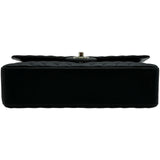 シャネル CHANEL Vステッチ チェーン ショルダー A01166 30番台 ブラック/シルバー金具 ラムスキン レディース ショルダーバッグ