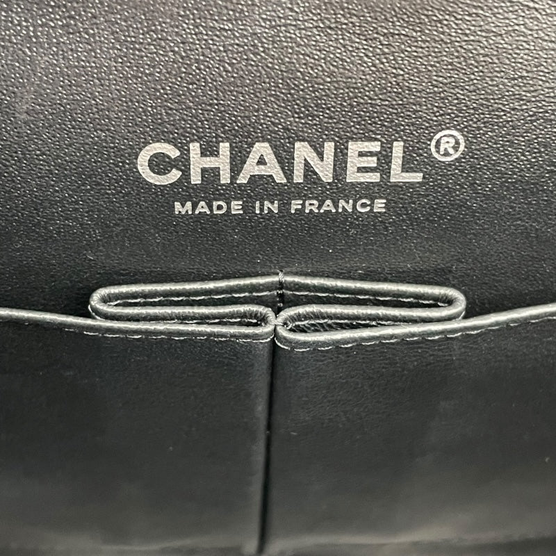 シャネル CHANEL Vステッチ チェーン ショルダー A01166 30番台 ブラック　シルバー金具 ラムスキン レディース ショルダーバッグ