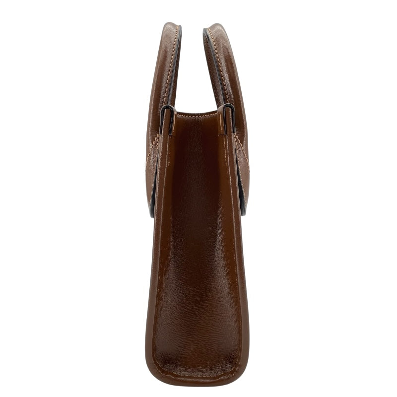 グッチ GUCCI インターロッキングG ミニトート 611623 ブラウン GGスプリーム レディース ショルダーバッグ