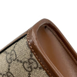 グッチ GUCCI インターロッキングG ミニトート 611623 ブラウン GGスプリーム レディース ショルダーバッグ