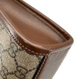 グッチ GUCCI インターロッキングG ミニトート 611623 ブラウン GGスプリーム レディース ショルダーバッグ
