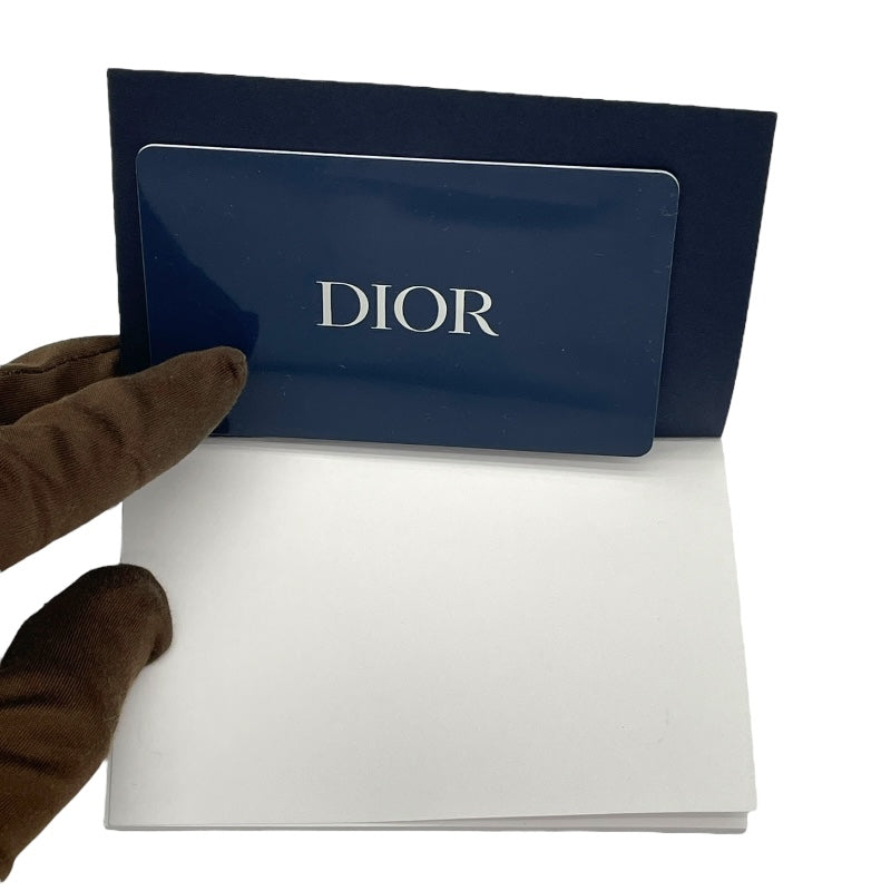 クリスチャン・ディオール Christian Dior オブリーク サドルバッグ 00-BO-0252 グレー×ベージュ オブリーク レディース ショルダーバッグ