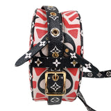 ルイ・ヴィトン LOUIS VUITTON ボワット・シャポースープル M45366 ホワイト/ブラック/レッド モノグラムジャイアント レディース ショルダーバッグ