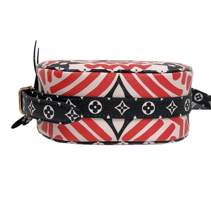 ルイ・ヴィトン LOUIS VUITTON ボワット・シャポースープル M45366 ホワイト/ブラック/レッド モノグラムジャイアント レディース ショルダーバッグ