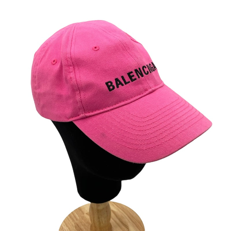 ＊BALENCIAGA＊ コットン キャップ 関税・送料込み 正規店買付【BALENCIAGA】グレー コットン キャップ (BALENCIAGA