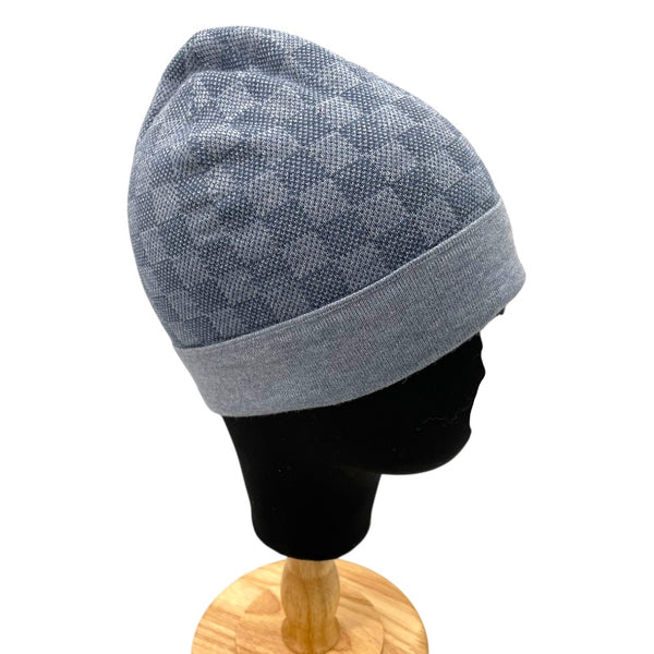 ルイ・ヴィトン LOUIS VUITTON ニットキャップ ブルー ウール メンズ その他ファッション雑貨