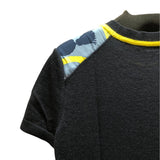 エルメス HERMES シルク切替半袖ニットシャツ カシミヤ レディース 半袖Ｔシャツ