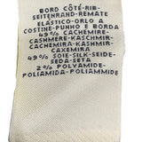 エルメス HERMES シルク切替半袖ニットシャツ カシミヤ レディース 半袖Ｔシャツ
