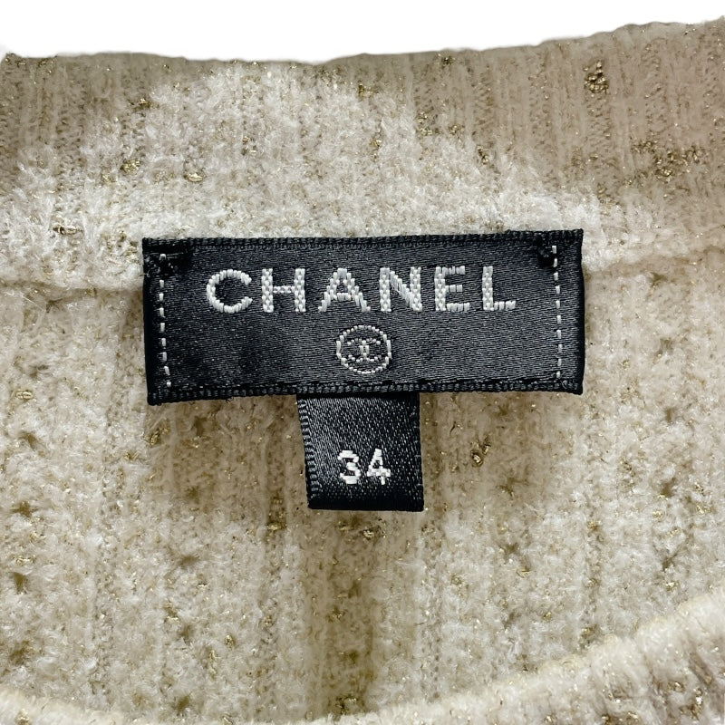 シャネル CHANEL 長袖リブニットセーター P56992 レーヨン レディース セーター