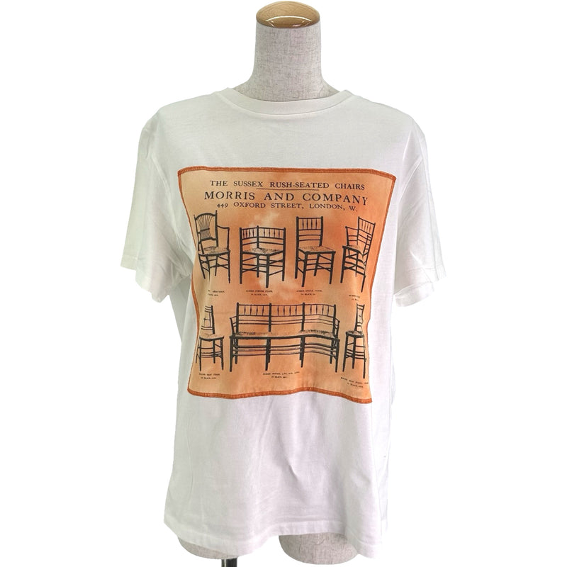 ロエベ LOEWE デザインTシャツ S6189710CR ホワイト コットン