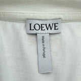 ロエベ LOEWE デザインTシャツ S6189710CR ホワイト コットン レディース 半袖Ｔシャツ