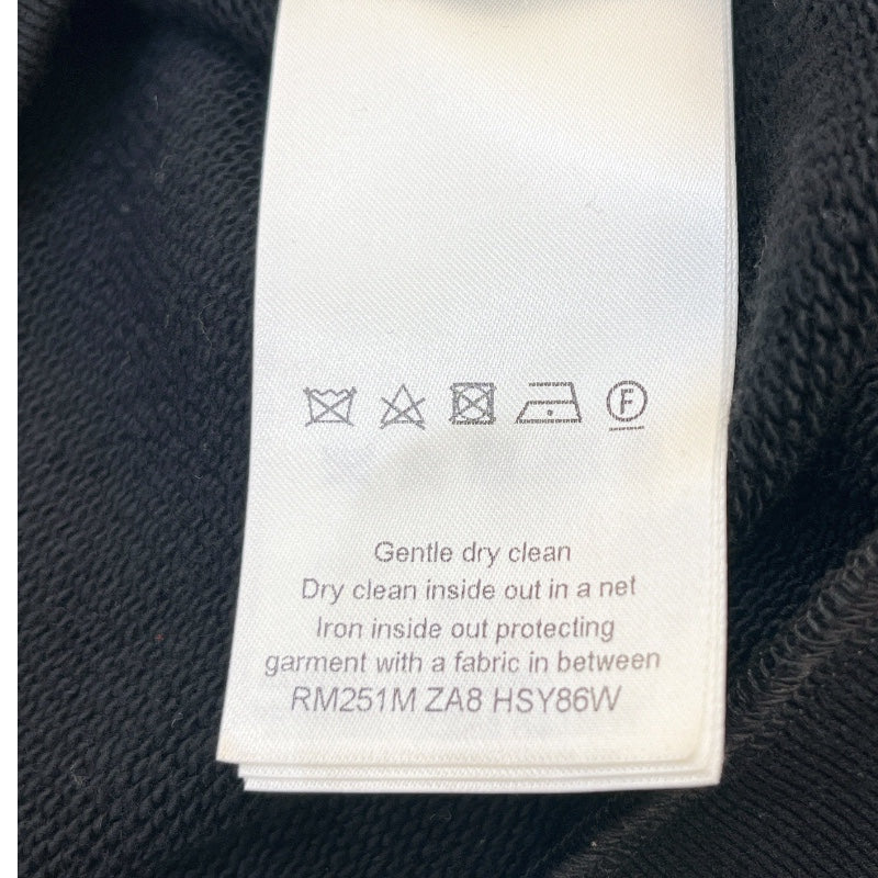 ルイ・ヴィトン LOUIS VUITTON エンベリッシュッドシグネチャーパッチスウェットシャツ　25SS HSY86W ブラック コットン メンズ 長袖シャツ