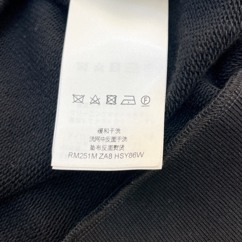 ルイ・ヴィトン LOUIS VUITTON エンベリッシュッドシグネチャーパッチスウェットシャツ　25SS HSY86W ブラック コットン メンズ 長袖シャツ