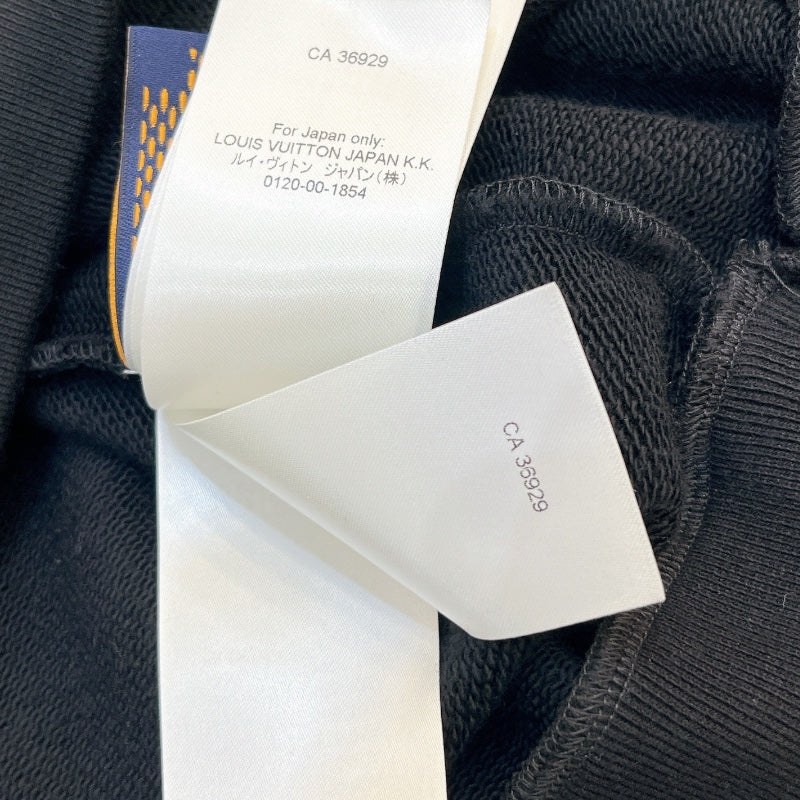 ルイ・ヴィトン LOUIS VUITTON エンベリッシュッドシグネチャーパッチスウェットシャツ　25SS HSY86W ブラック コットン メンズ 長袖シャツ