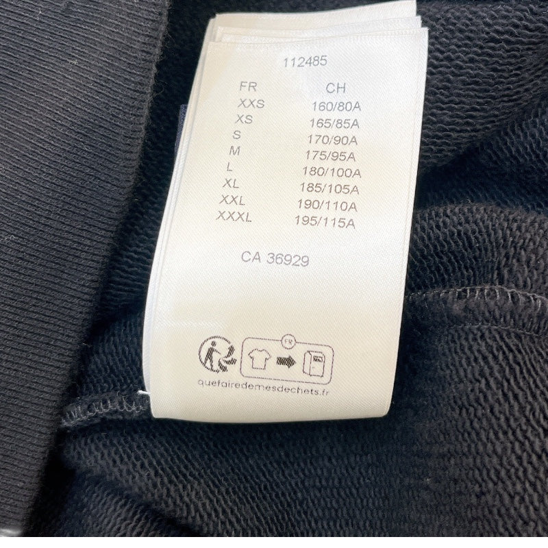 ルイ・ヴィトン LOUIS VUITTON エンベリッシュッドシグネチャーパッチスウェットシャツ　25SS HSY86W ブラック コットン メンズ 長袖シャツ