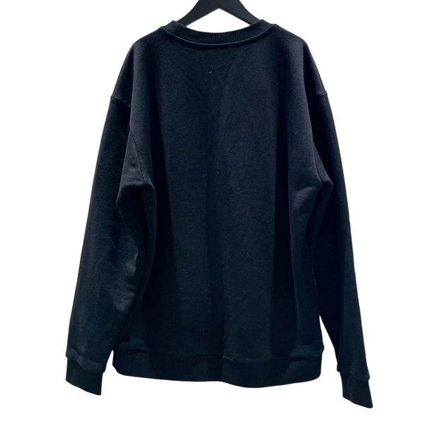 ルイ・ヴィトン LOUIS VUITTON エンベリッシュッドシグネチャーパッチスウェットシャツ　25SS HSY86W ブラック コットン メンズ 長袖シャツ