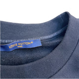 ルイ・ヴィトン LOUIS VUITTON エンベリッシュッドシグネチャーパッチスウェットシャツ　25SS HSY86W ブラック コットン メンズ 長袖シャツ