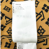 ルイ・ヴィトン LOUIS VUITTON モノグラムフーデッドニットブルゾン FQKC07 ブラック シルク レディース ブルゾン