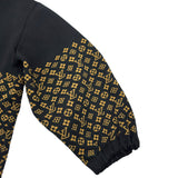 ルイ・ヴィトン LOUIS VUITTON モノグラムフーデッドニットブルゾン FQKC07 ブラック シルク レディース ブルゾン