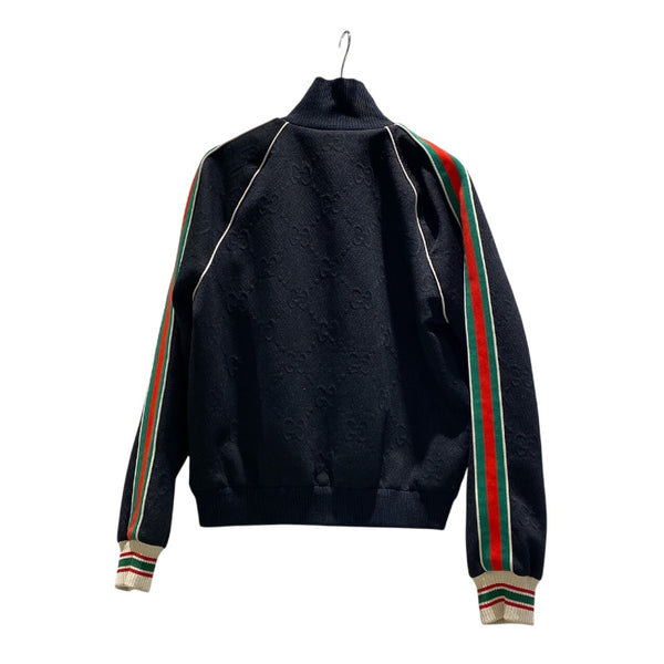 グッチ GUCCI GGジャガードジップジャケット 662270 ブラック ポリエステル メンズ その他アウター