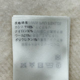ルイ・ヴィトン LOUIS VUITTON ロゴニットセーター FSKL05 ホワイト カシミヤ レディース セーター