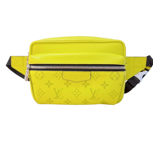 ルイ・ヴィトン LOUIS VUITTON バムバッグアウトドア M30251 イエロー モノグラム・タイガラマ メンズ ボディバッグ