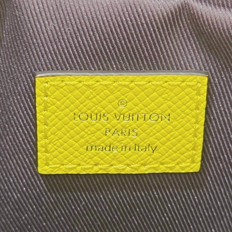 ルイ・ヴィトン LOUIS VUITTON バムバッグアウトドア M30251 イエロー モノグラム・タイガラマ メンズ ボディバッグ