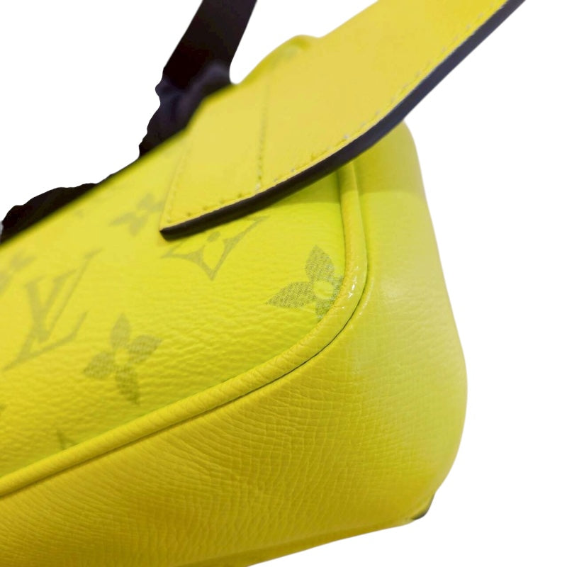 ルイ・ヴィトン LOUIS VUITTON バムバッグアウトドア M30251 イエロー モノグラム・タイガラマ メンズ ボディバッグ