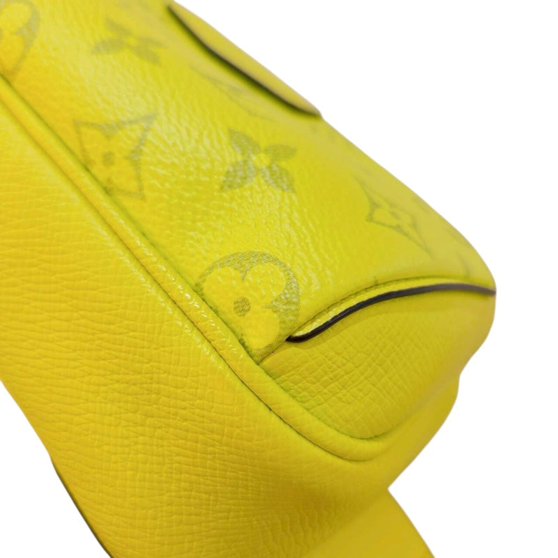 ルイ・ヴィトン LOUIS VUITTON バムバッグアウトドア M30251 イエロー モノグラム・タイガラマ メンズ ボディバッグ