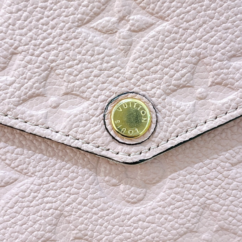 ルイ・ヴィトン LOUIS VUITTON ポシェット・フェリシー GM M67856 ローズプードル ゴールド金具 モノグラム・アンプラント　 レディース ショルダーバッグ
