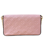 ルイ・ヴィトン LOUIS VUITTON ポシェット・フェリシー GM M67856 ローズプードル ゴールド金具 モノグラム・アンプラント　 レディース ショルダーバッグ